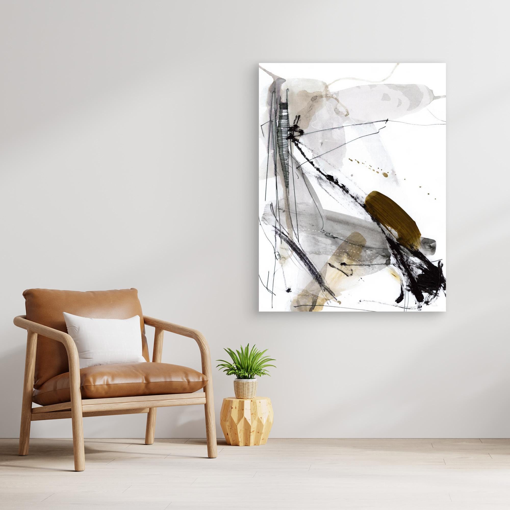 Lighthouse print - back view showing quality wooden frame construction and hanging hardware.
